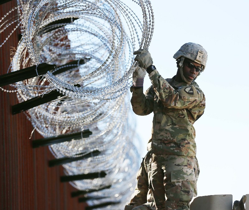 barbed wire