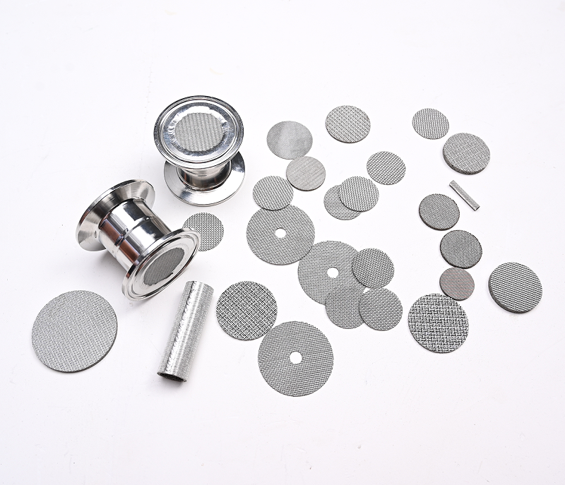 Sintered screen filter element