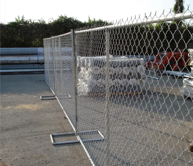 Temporary fence